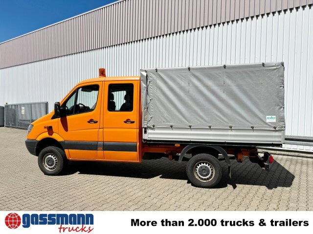 Flatbed van, Combi van Mercedes-Benz Sprinter 313 CDI 4x4 Doka: picture 13