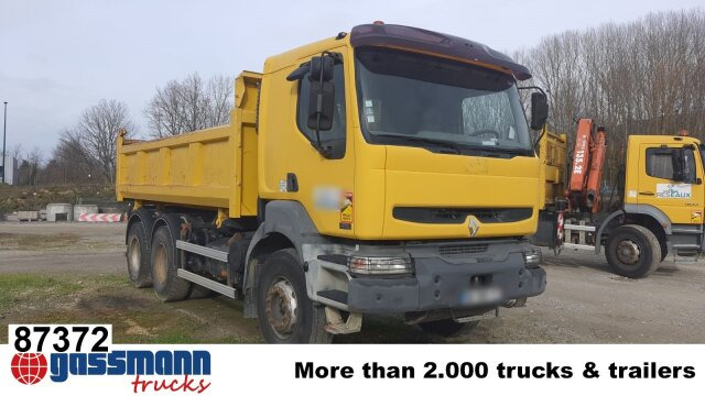 Renault Kerax 380.26 6x4, Bordmatik links - Tipper: picture 1 Renault Kerax 380.26 6x4, Bordmatik links - Tipper: picture 1