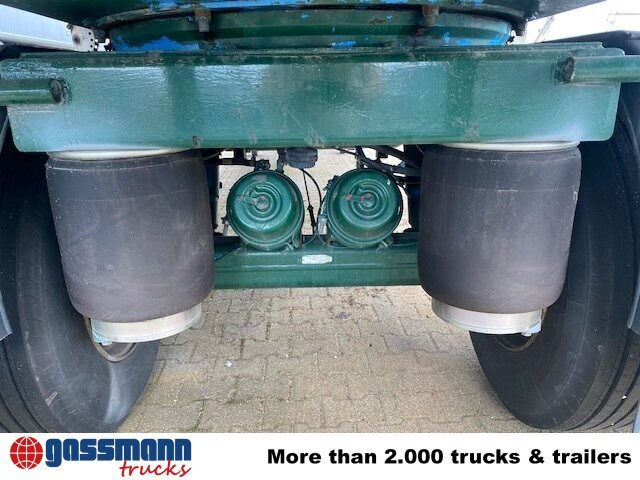 Dropside/ Flatbed semi-trailer SCHELLING 504 H 22 mit Kran Ferrari 708, 7m/t: picture 15