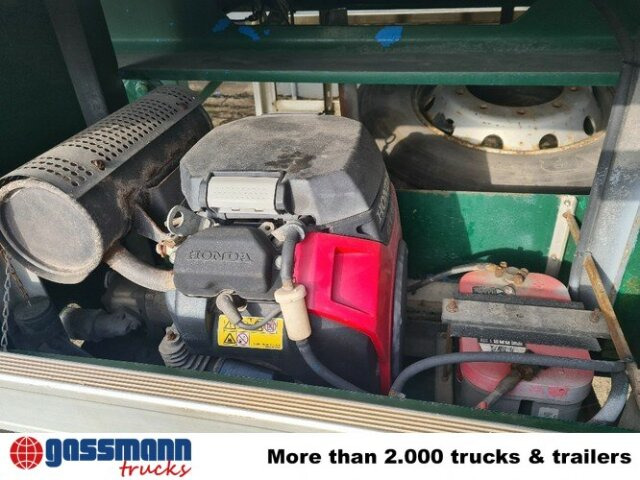 Dropside/ Flatbed semi-trailer SCHELLING 504 H 22 mit Kran Ferrari 708, 7m/t: picture 14