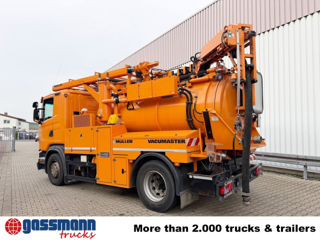 Scania G 320 4x2, Müller Vacumaster ca. 5,5m³, Funk - Road sweeper: picture 3 Scania G 320 4x2, Müller Vacumaster ca. 5,5m³, Funk - Road sweeper: picture 3