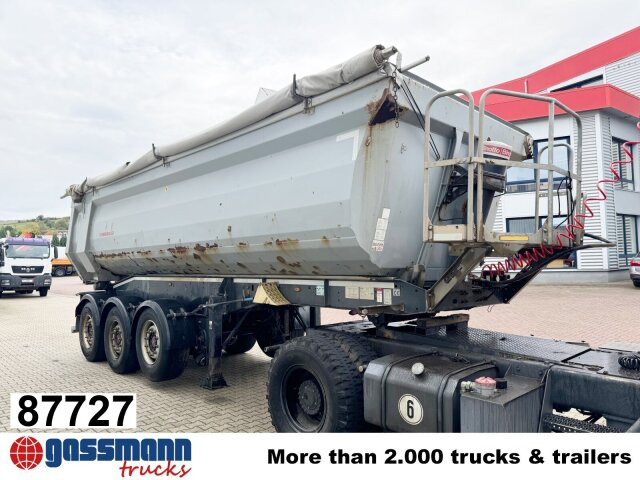 Schwarzmüller K-Serie Kippauflieger, Stahlmulde ca. 27m³, - Tipper semi-trailer: picture 1 Schwarzmüller K-Serie Kippauflieger, Stahlmulde ca. 27m³, - Tipper semi-trailer: picture 1