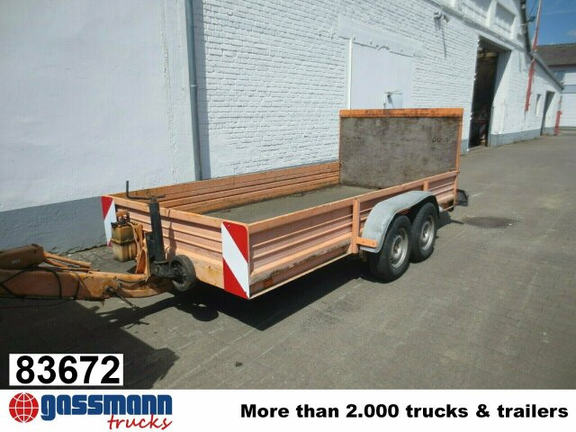 TTS-3,5 mit Auffahrrampe - Low loader trailer: picture 1 TTS-3,5 mit Auffahrrampe - Low loader trailer: picture 1