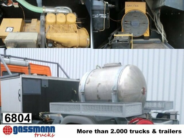 Tank-Aufbauauf Wunsch mit Separatmotor, - Tank container: picture 1 Tank-Aufbauauf Wunsch mit Separatmotor, - Tank container: picture 1