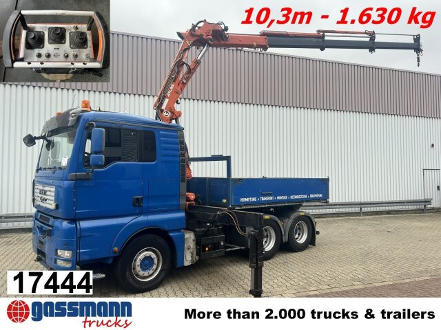 MAN TGA 26.480 6x4 BL, Intarder, SZM/Pritsche, Kran - Tractor unit: picture 1 MAN TGA 26.480 6x4 BL, Intarder, SZM/Pritsche, Kran - Tractor unit: picture 1