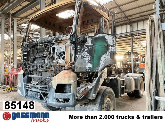 MAN TGS 18.480 4x4 BLS, BRANDSCHADEN - Tractor unit: picture 1 MAN TGS 18.480 4x4 BLS, BRANDSCHADEN - Tractor unit: picture 1