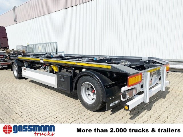 New Roll-off/ Skip trailer Wielton PS2P70B Abrollanhänger bis 7,25 m Behälter: picture 9
