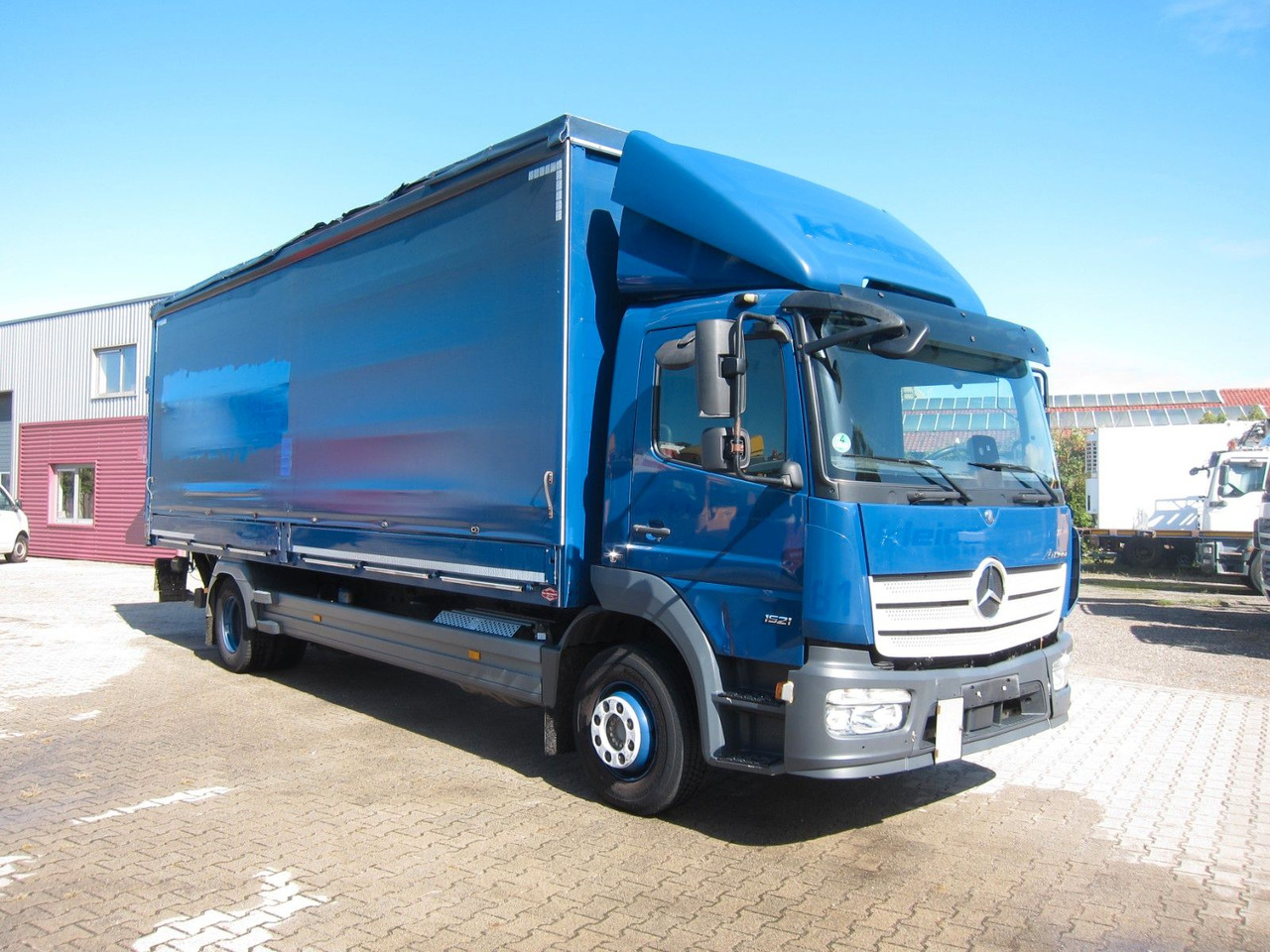 Mercedes-Benz Atego 1521 L Bordwande LBW 338tkm E6 - Curtainsider truck: picture 1 Mercedes-Benz Atego 1521 L Bordwande LBW 338tkm E6 - Curtainsider truck: picture 1