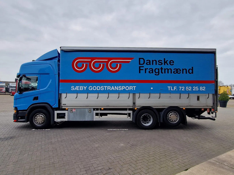 Scania P450 Highline 6x2*4 - Zepro loadlift - Steering axle - 5.15 WB - Full air - - Curtainsider truck: picture 4 Scania P450 Highline 6x2*4 - Zepro loadlift - Steering axle - 5.15 WB - Full air - - Curtainsider truck: picture 4