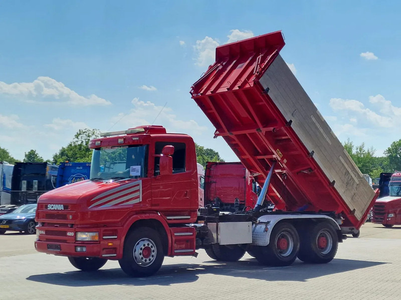 Tipper Scania T124-420 6x4 - Tipper - Retarder - Full steel - HUB Reduction - Manual gearbox: picture 18