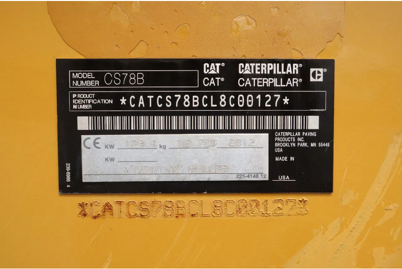 Caterpillar CS78B | TRIMBLE GPS | GOOD CONDITION leasing Caterpillar CS78B | TRIMBLE GPS | GOOD CONDITION: picture 20