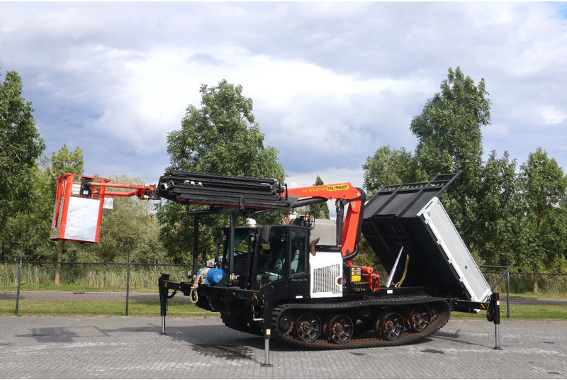 Prinoth PANTHER T8 | PALFINGER 18502 | WORK PLATFORM | CRANE / KRAN - Crawler dumper: picture 3 Prinoth PANTHER T8 | PALFINGER 18502 | WORK PLATFORM | CRANE / KRAN - Crawler dumper: picture 3