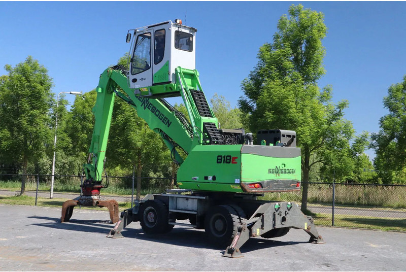 Sennebogen 818 M K9 ULM | SORTING GRAB | GOOD CONDITION - Wheel excavator: picture 3 Sennebogen 818 M K9 ULM | SORTING GRAB | GOOD CONDITION - Wheel excavator: picture 3