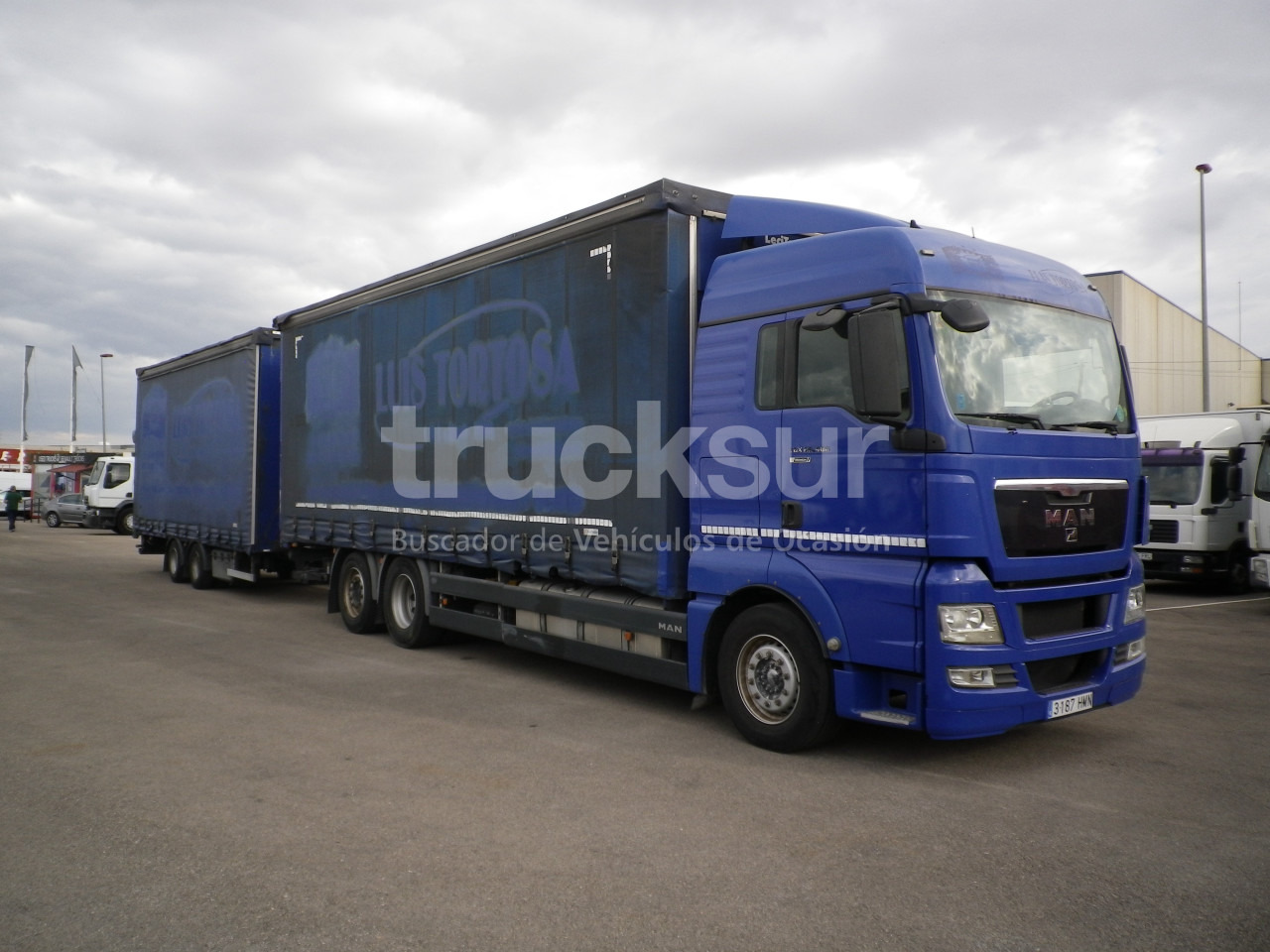 MAN MAN TGX 480.26 REMOLCADOR - Curtainsider truck: picture 2 MAN MAN TGX 480.26 REMOLCADOR - Curtainsider truck: picture 2