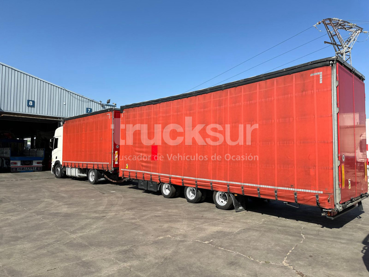 Curtainsider truck SCANIA R450.18: picture 8