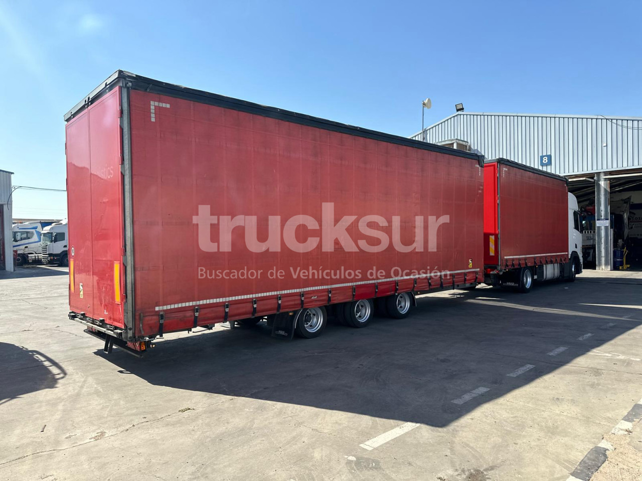 Curtainsider truck SCANIA R450.18: picture 6