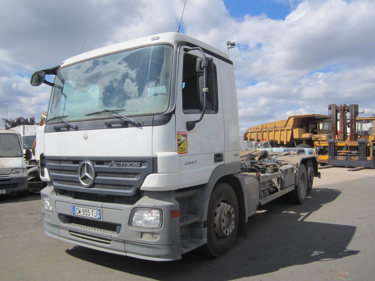 Mercedes Actros 2541 - Hook lift truck: picture 1 Mercedes Actros 2541 - Hook lift truck: picture 1