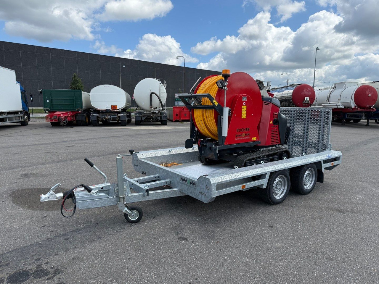 Vacuum truck Bucher Remote Reel / Mobile Raupenhaspel: picture 17
