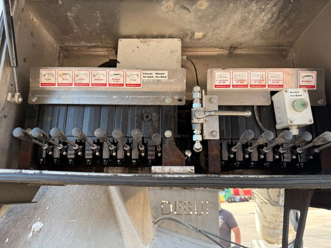 Concrete mixer semi-trailer Mixer De Buf BM 12-36-2SPR m/ belt Theam  TSR15: picture 6