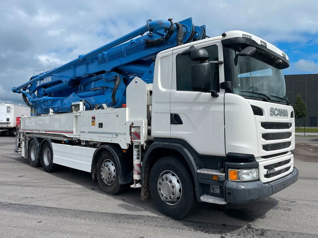 Scania G490 8x4 Euro 6 JUNJIN M46-5 RZ46 Concrete Pump - Concrete pump truck: picture 2 Scania G490 8x4 Euro 6 JUNJIN M46-5 RZ46 Concrete Pump - Concrete pump truck: picture 2