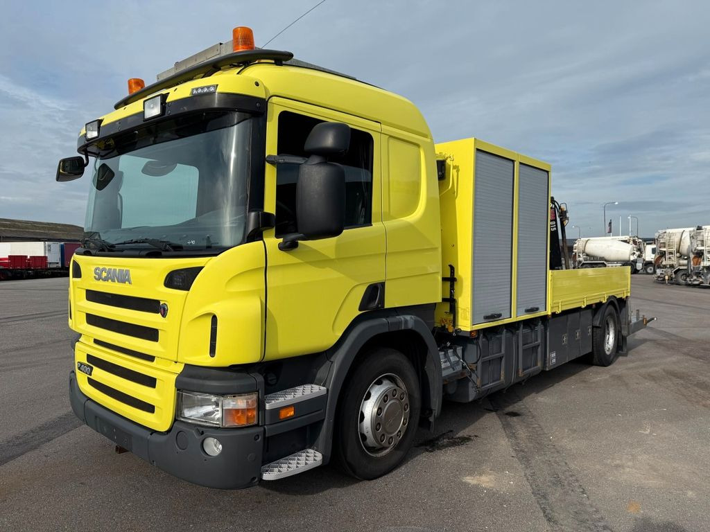 Scania P400 LB 4x2 MLB Euro 5 - 324 tkm. Scania P400 LB 4x2 MLB Euro 5 - 324 tkm. - Dropside/ Flatbed truck, Crane truck: picture 1 Scania P400 LB 4x2 MLB Euro 5 - 324 tkm. Scania P400 LB 4x2 MLB Euro 5 - 324 tkm. - Dropside/ Flatbed truck, Crane truck: picture 1