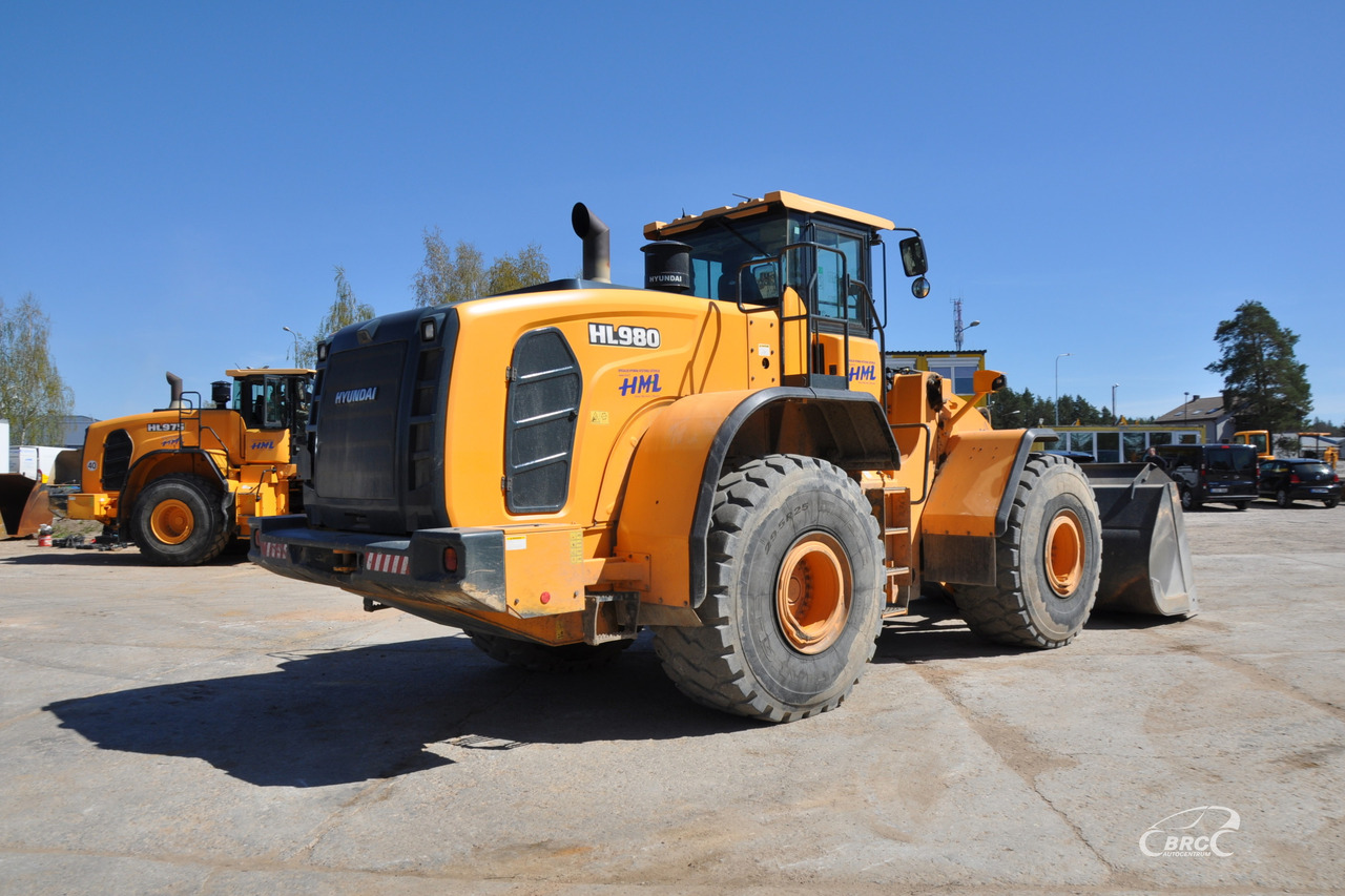 Hyundai HL980 - Wheel loader: picture 5 Hyundai HL980 - Wheel loader: picture 5