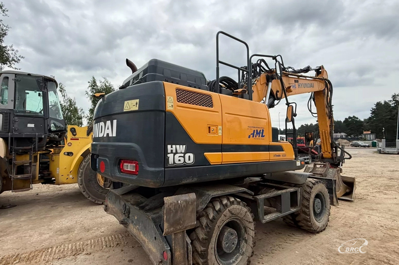 Hyundai HW160 - Wheel excavator: picture 1 Hyundai HW160 - Wheel excavator: picture 1