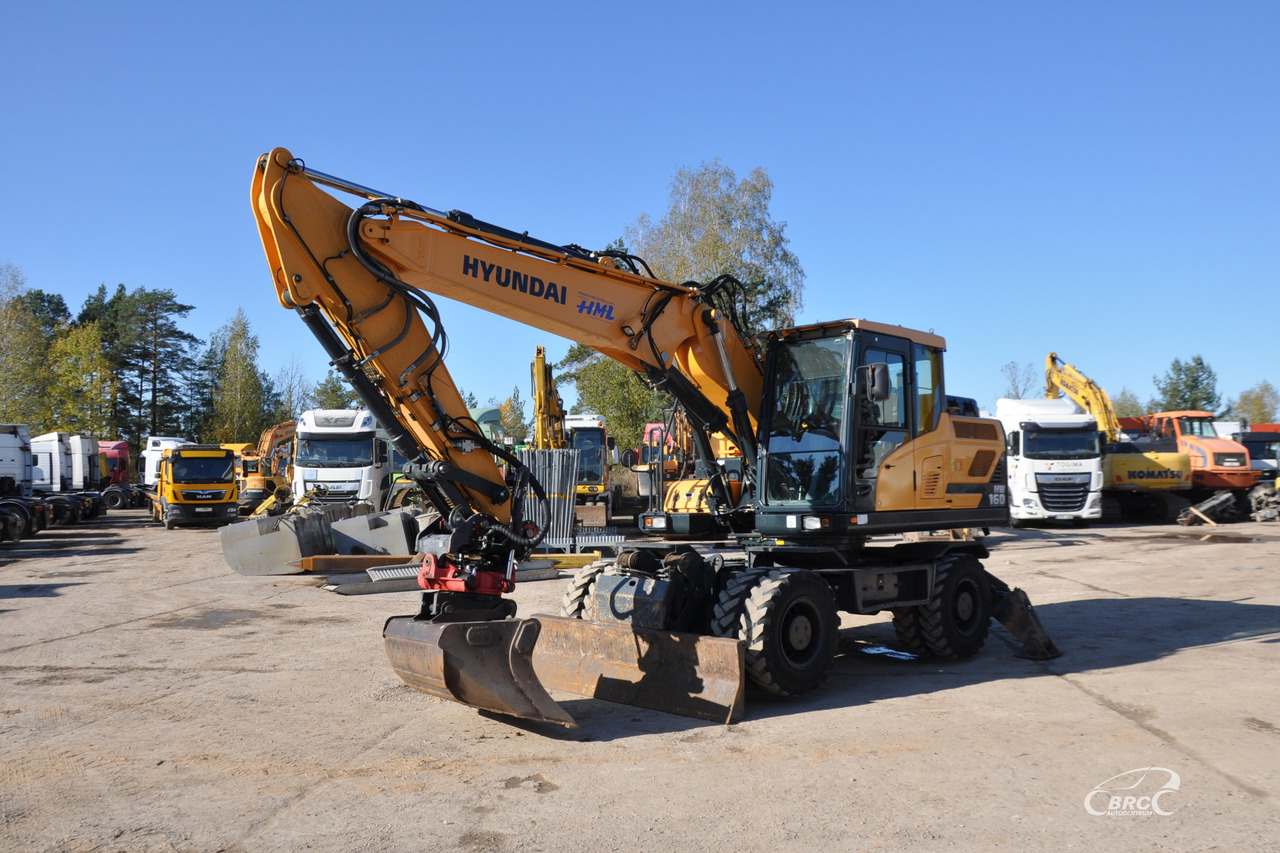 Hyundai HW160 - Wheel excavator: picture 1 Hyundai HW160 - Wheel excavator: picture 1