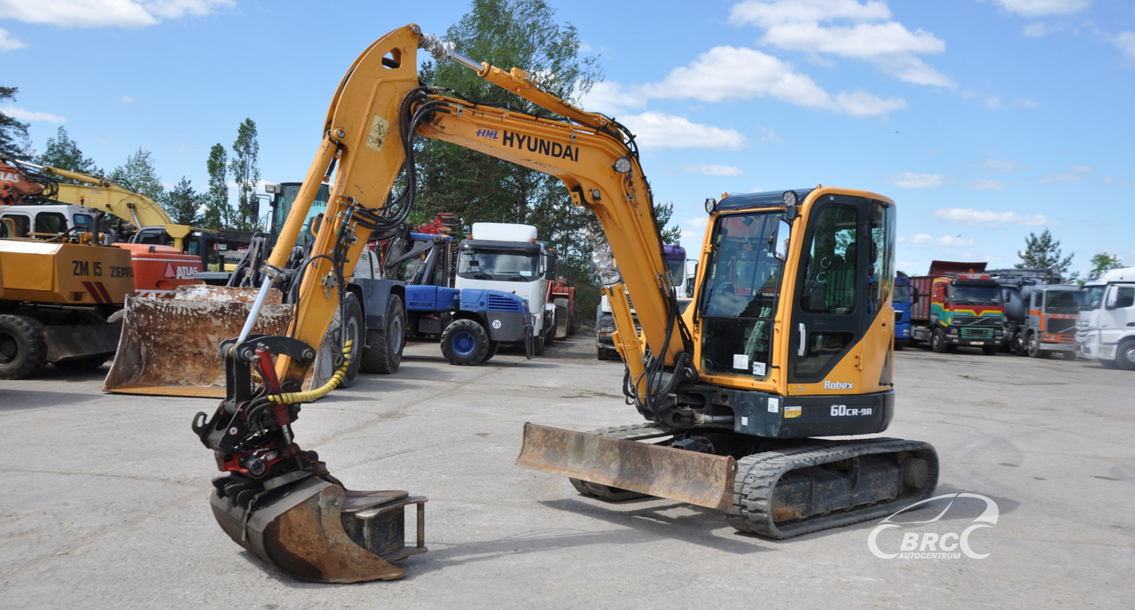 Hyundai R60CR-9A - Mini excavator: picture 1 Hyundai R60CR-9A - Mini excavator: picture 1