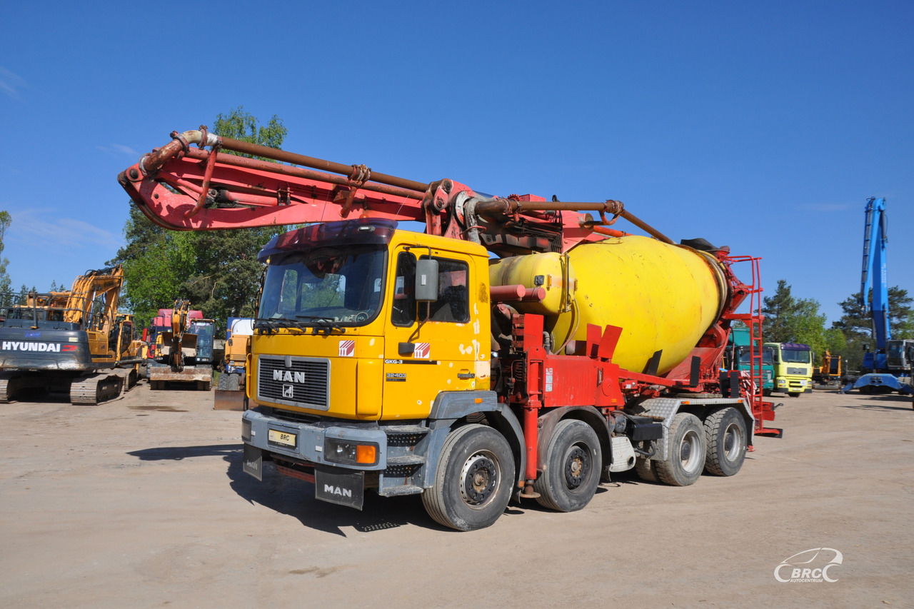MAN 32.403 - Concrete mixer truck: picture 1 MAN 32.403 - Concrete mixer truck: picture 1