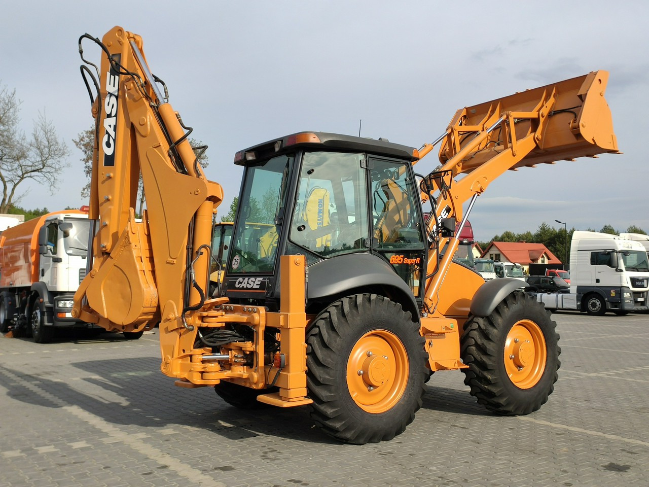 Backhoe loader Case 695SR2-4PS: picture 13