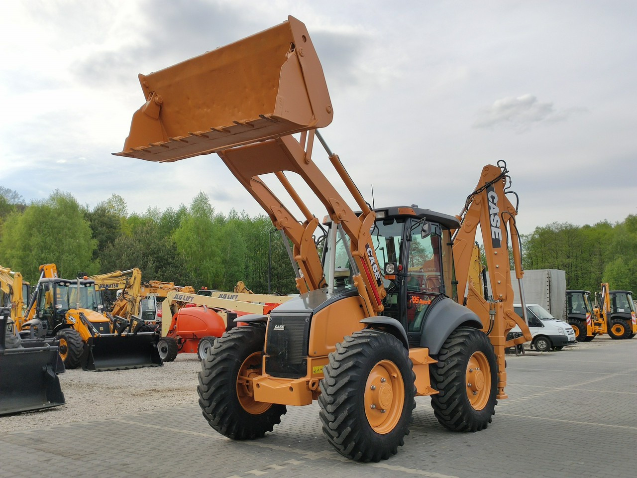 Backhoe loader Case 695SR2-4PS: picture 7