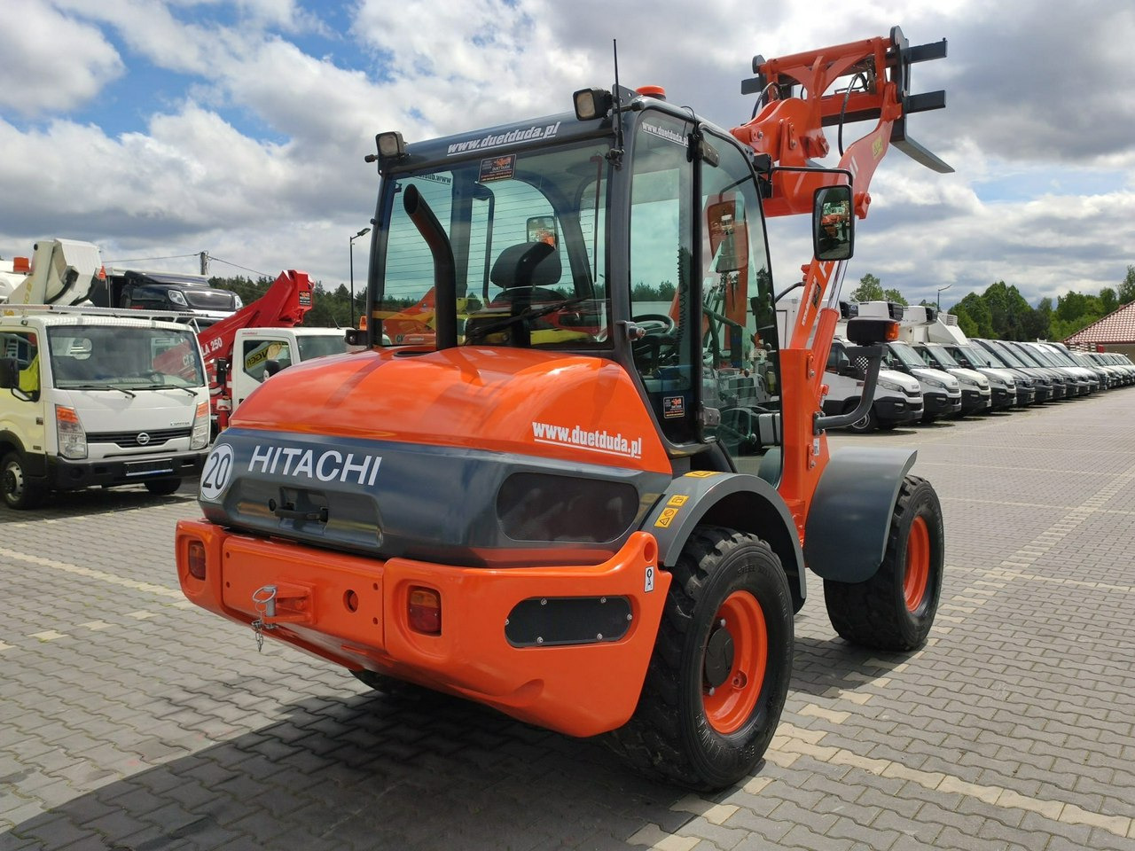 Wheel loader Hitachi ZW75 Wheel Loader Szybko-Złącze Widły Stan Bardzo Dobry: picture 11 Wheel loader Hitachi ZW75 Wheel Loader Szybko-Złącze Widły Stan Bardzo Dobry: picture 11