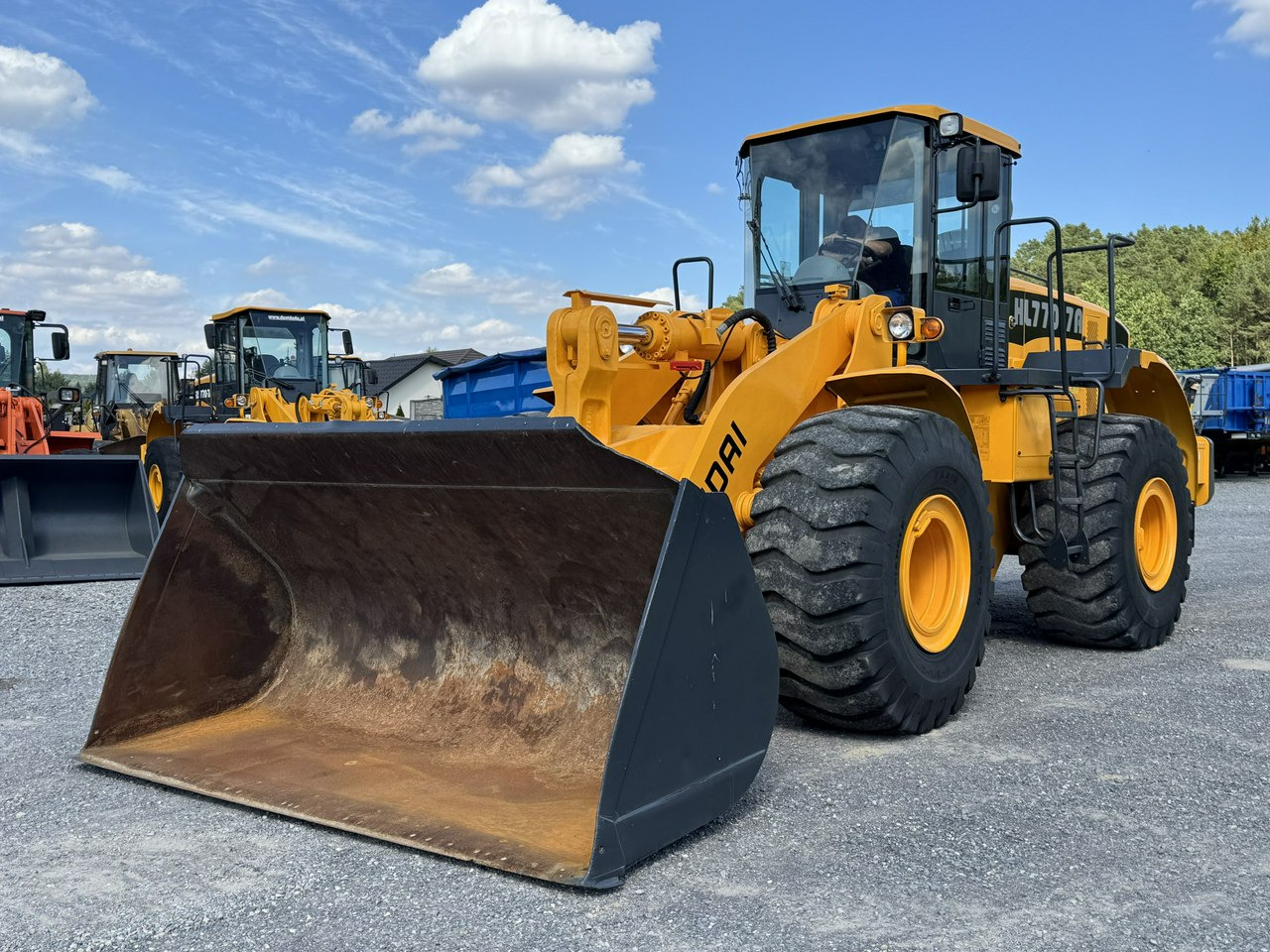 Hyundai HL770-7A - Wheel loader: picture 3 Hyundai HL770-7A - Wheel loader: picture 3