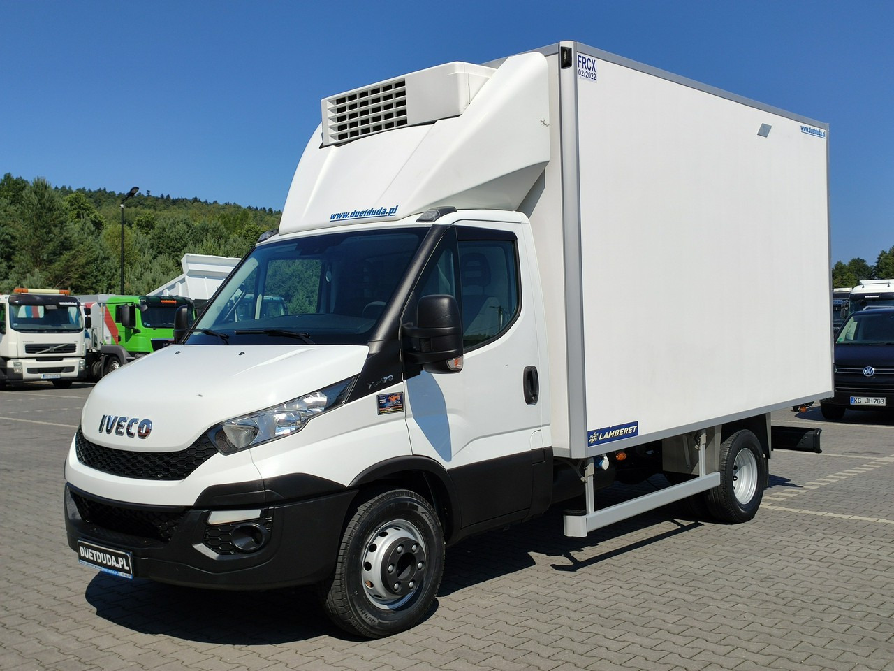 Iveco Daily 70C17 Chłodnia Hakowa / Hakówka Agregat THERMO KING V-500 - Refrigerated van: picture 2 Iveco Daily 70C17 Chłodnia Hakowa / Hakówka Agregat THERMO KING V-500 - Refrigerated van: picture 2