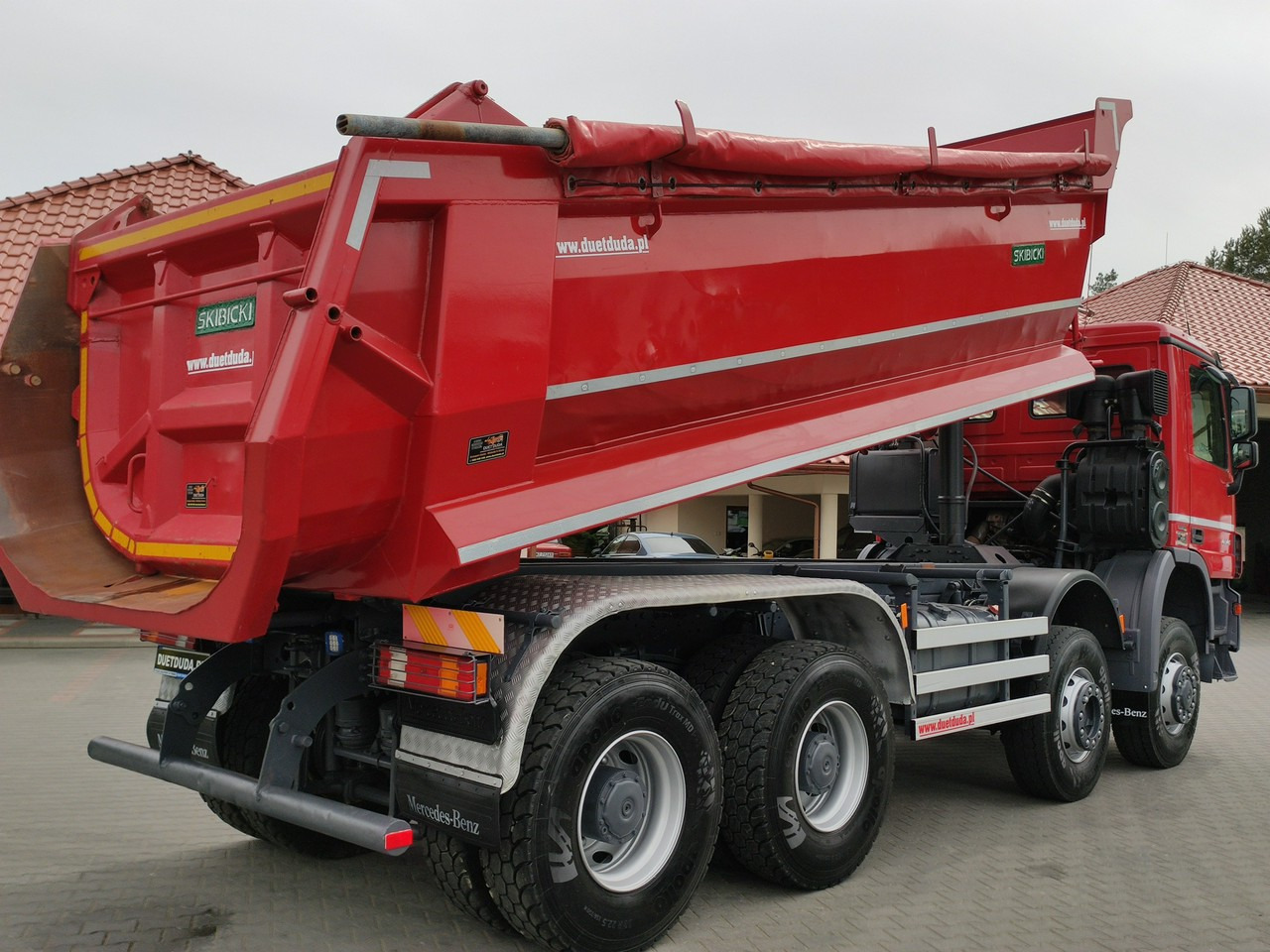 Tipper Mercedes Actros 4141 8x6 Wywrot SKIBICKI Automat EPS ze Sprzegłem !!!: picture 24