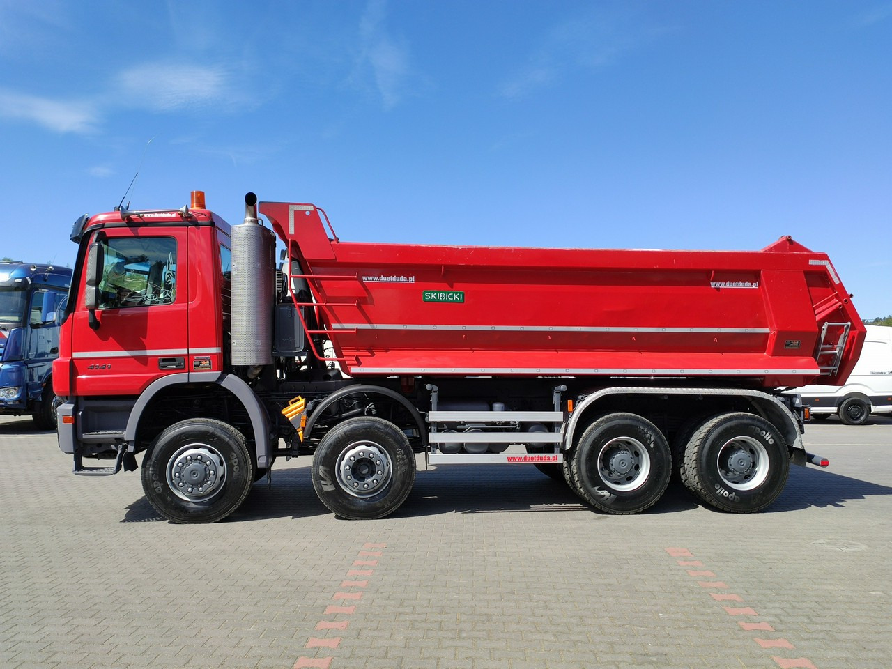 Mercedes Actros 4141 8x6 Wywrot SKIBICKI Automat EPS ze Sprzegłem !!! - Tipper: picture 4 Mercedes Actros 4141 8x6 Wywrot SKIBICKI Automat EPS ze Sprzegłem !!! - Tipper: picture 4