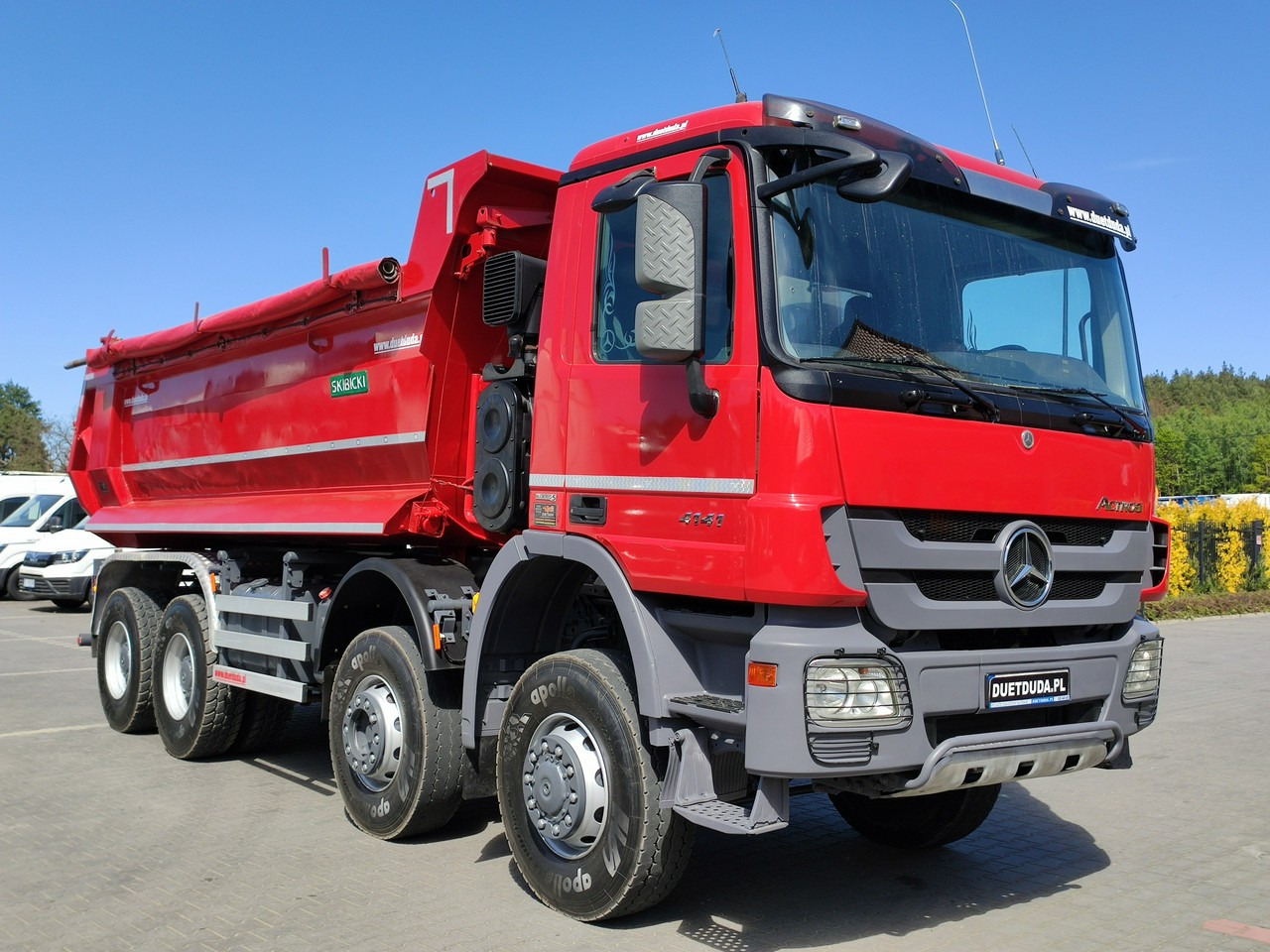 Mercedes Actros 4141 8x6 Wywrot SKIBICKI Automat EPS ze Sprzegłem !!! - Tipper: picture 2 Mercedes Actros 4141 8x6 Wywrot SKIBICKI Automat EPS ze Sprzegłem !!! - Tipper: picture 2