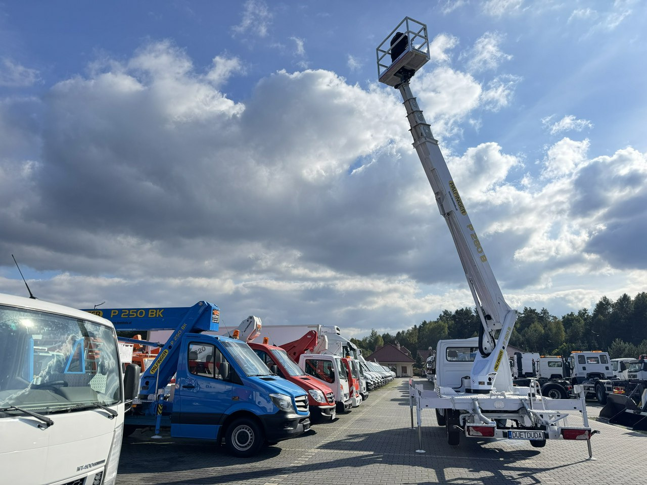 Truck mounted aerial platform Mercedes Sprinter Zwyżka Podnośnik Koszowy PALFINGER P280 B UDT: picture 20 Truck mounted aerial platform Mercedes Sprinter Zwyżka Podnośnik Koszowy PALFINGER P280 B UDT: picture 20