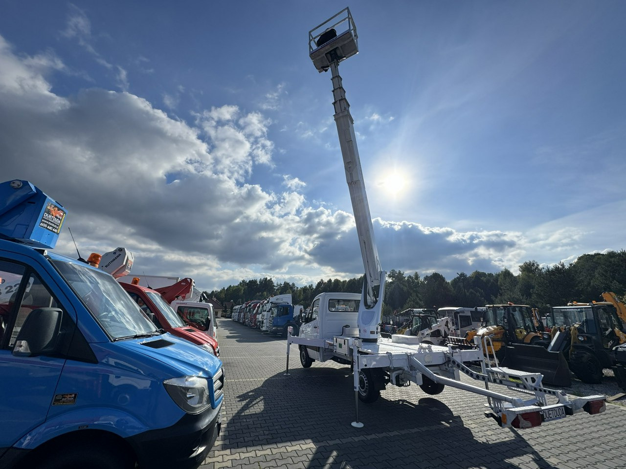 Truck mounted aerial platform Mercedes Sprinter Zwyżka Podnośnik Koszowy PALFINGER P280 B UDT: picture 18 Truck mounted aerial platform Mercedes Sprinter Zwyżka Podnośnik Koszowy PALFINGER P280 B UDT: picture 18