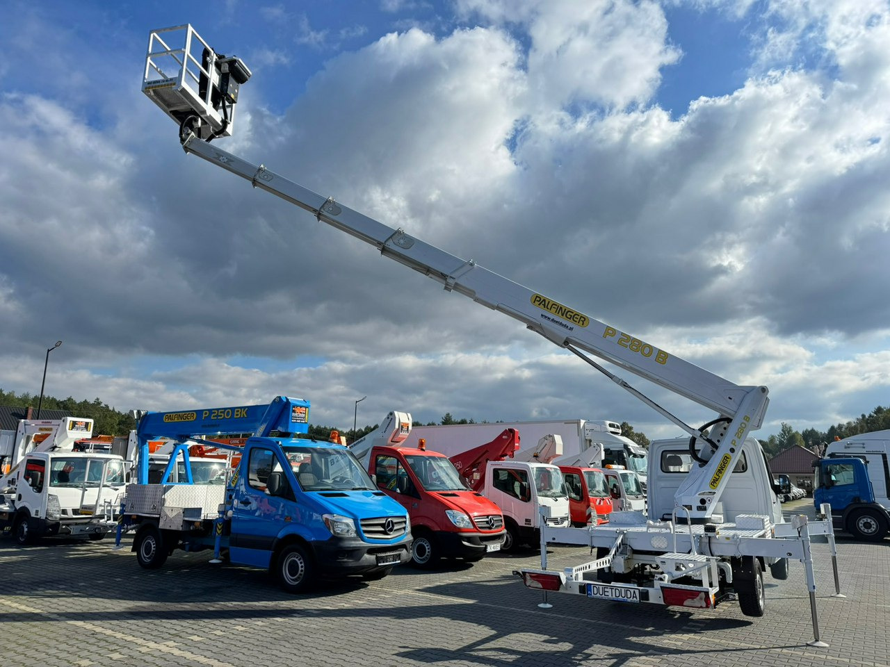 Truck mounted aerial platform Mercedes Sprinter Zwyżka Podnośnik Koszowy PALFINGER P280 B UDT: picture 19 Truck mounted aerial platform Mercedes Sprinter Zwyżka Podnośnik Koszowy PALFINGER P280 B UDT: picture 19