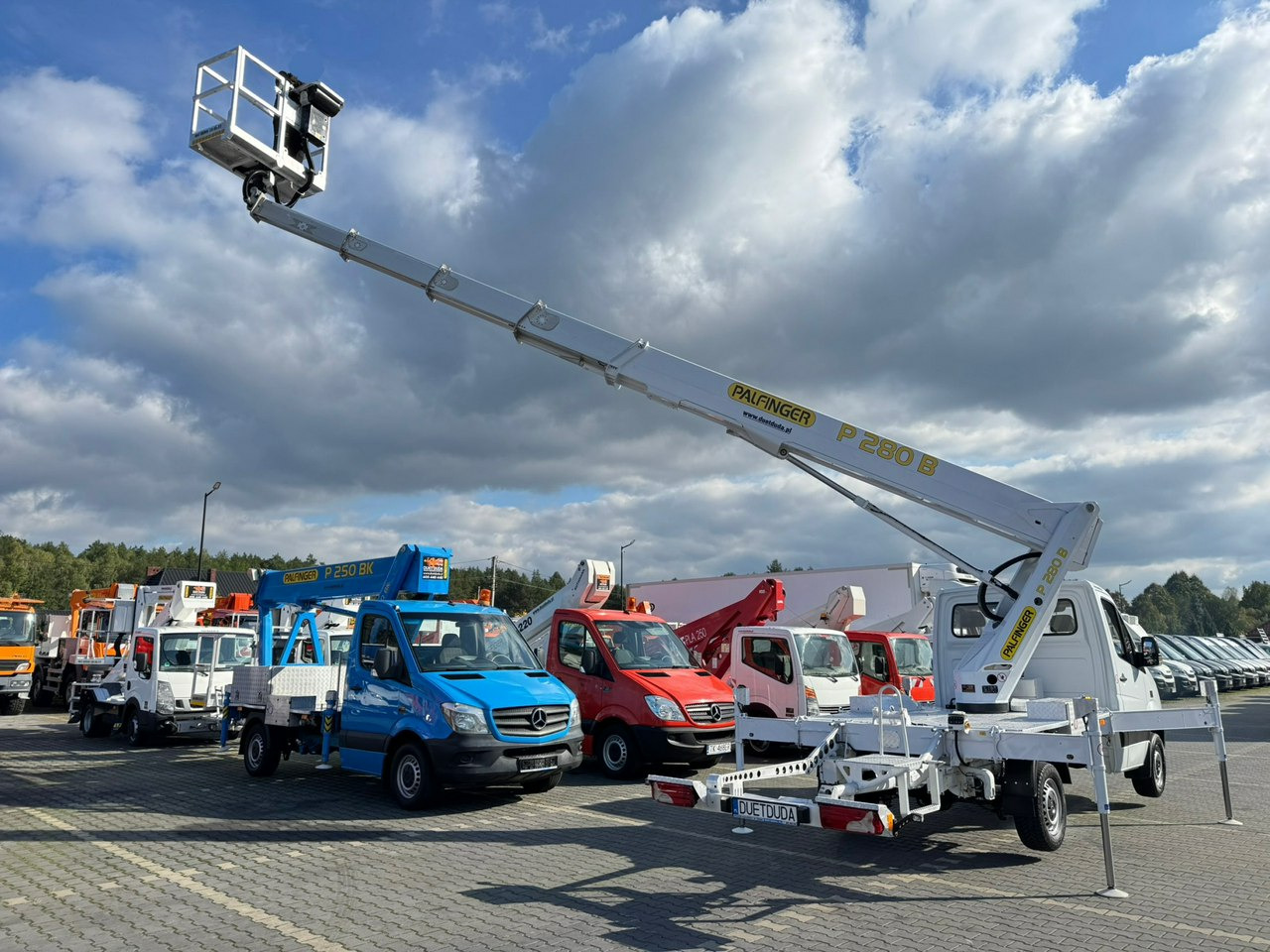 Truck mounted aerial platform Mercedes Sprinter Zwyżka Podnośnik Koszowy PALFINGER P280 B UDT: picture 16 Truck mounted aerial platform Mercedes Sprinter Zwyżka Podnośnik Koszowy PALFINGER P280 B UDT: picture 16