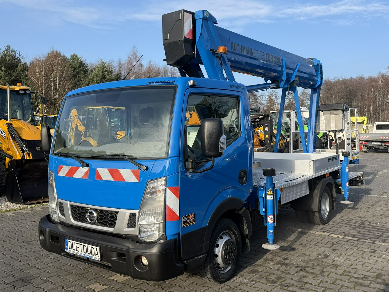 Nissan Cabstar - Truck mounted aerial platform: picture 2 Nissan Cabstar - Truck mounted aerial platform: picture 2