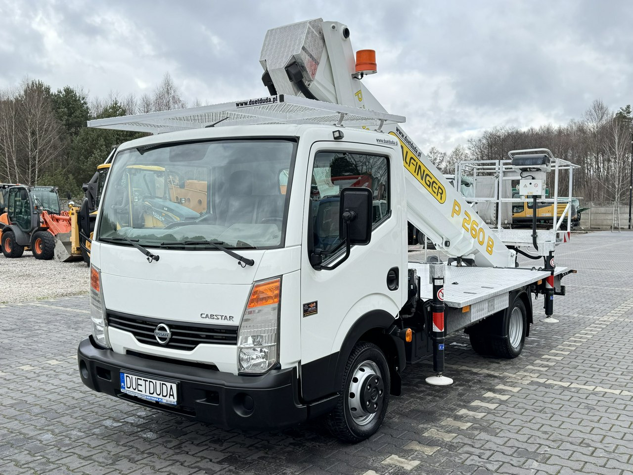 Nissan Cabstar - Truck mounted aerial platform: picture 3 Nissan Cabstar - Truck mounted aerial platform: picture 3