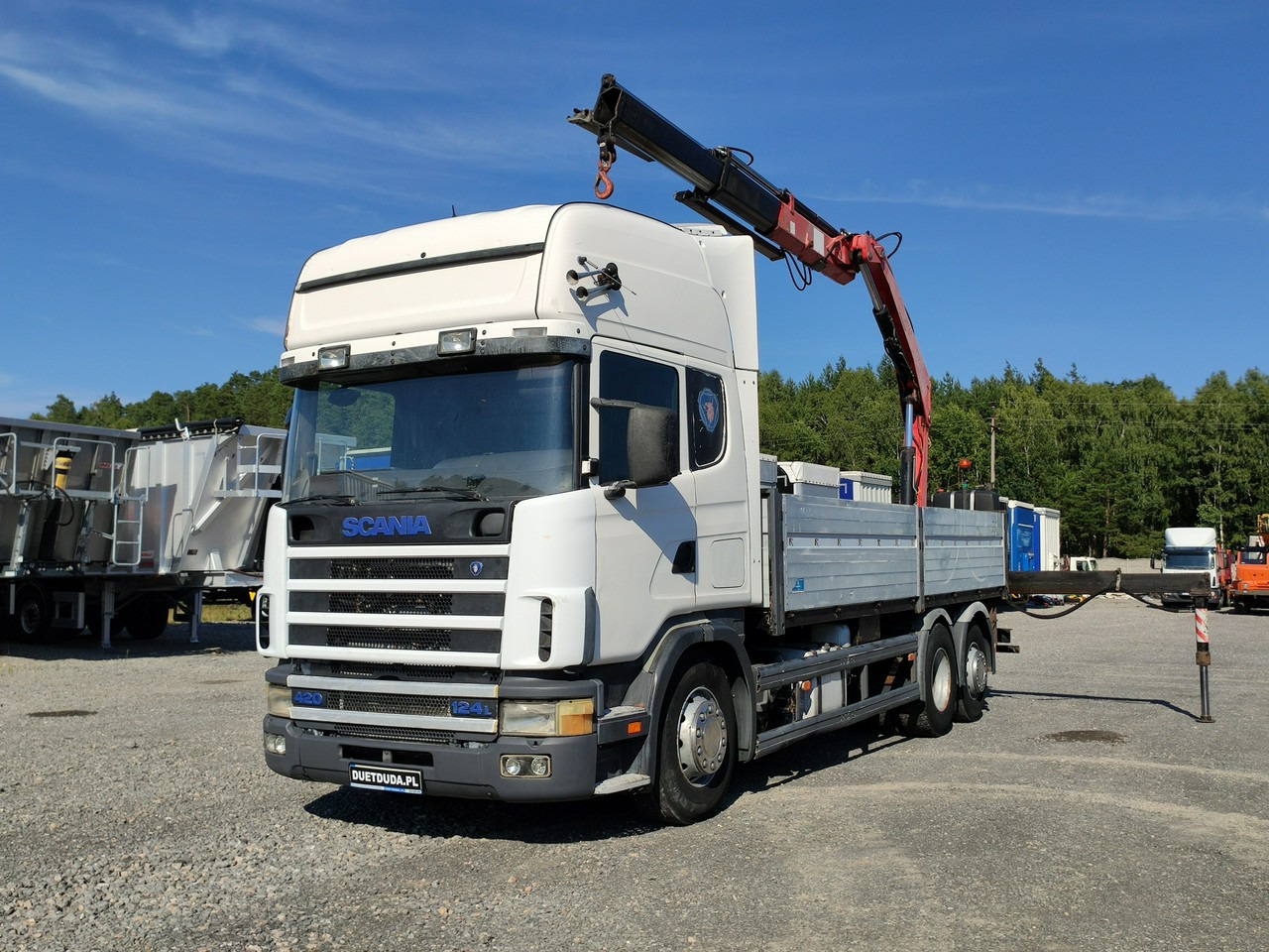 Scania 124L 420 6x2 Retarder HDS FASSI F170 Budowlanka leasing Scania 124L 420 6x2 Retarder HDS FASSI F170 Budowlanka: picture 8