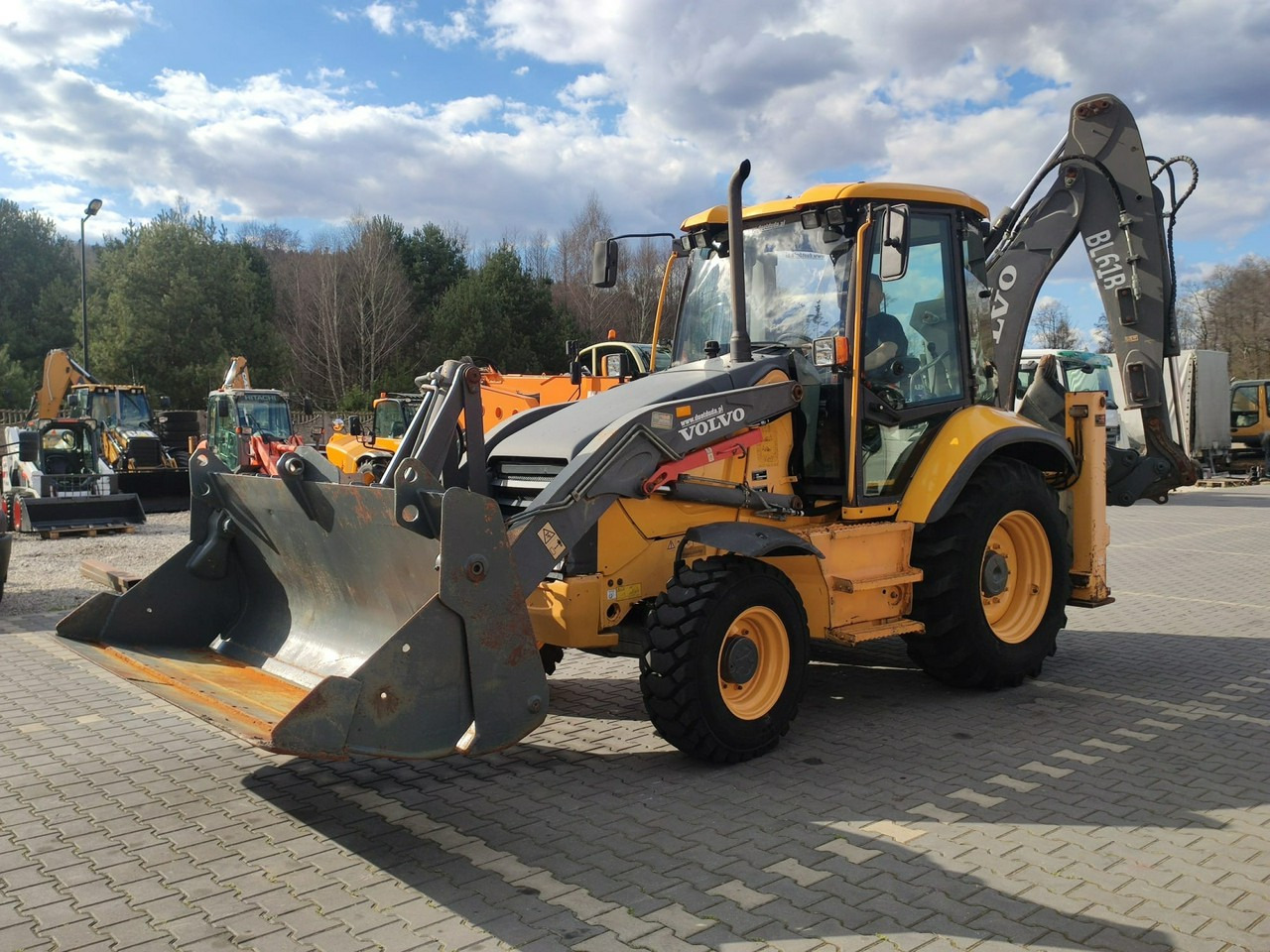 Backhoe loader Volvo BL61B Oryginalna Bez Luzów i Wycieków Zadbana Sprawna Super Stan: picture 8