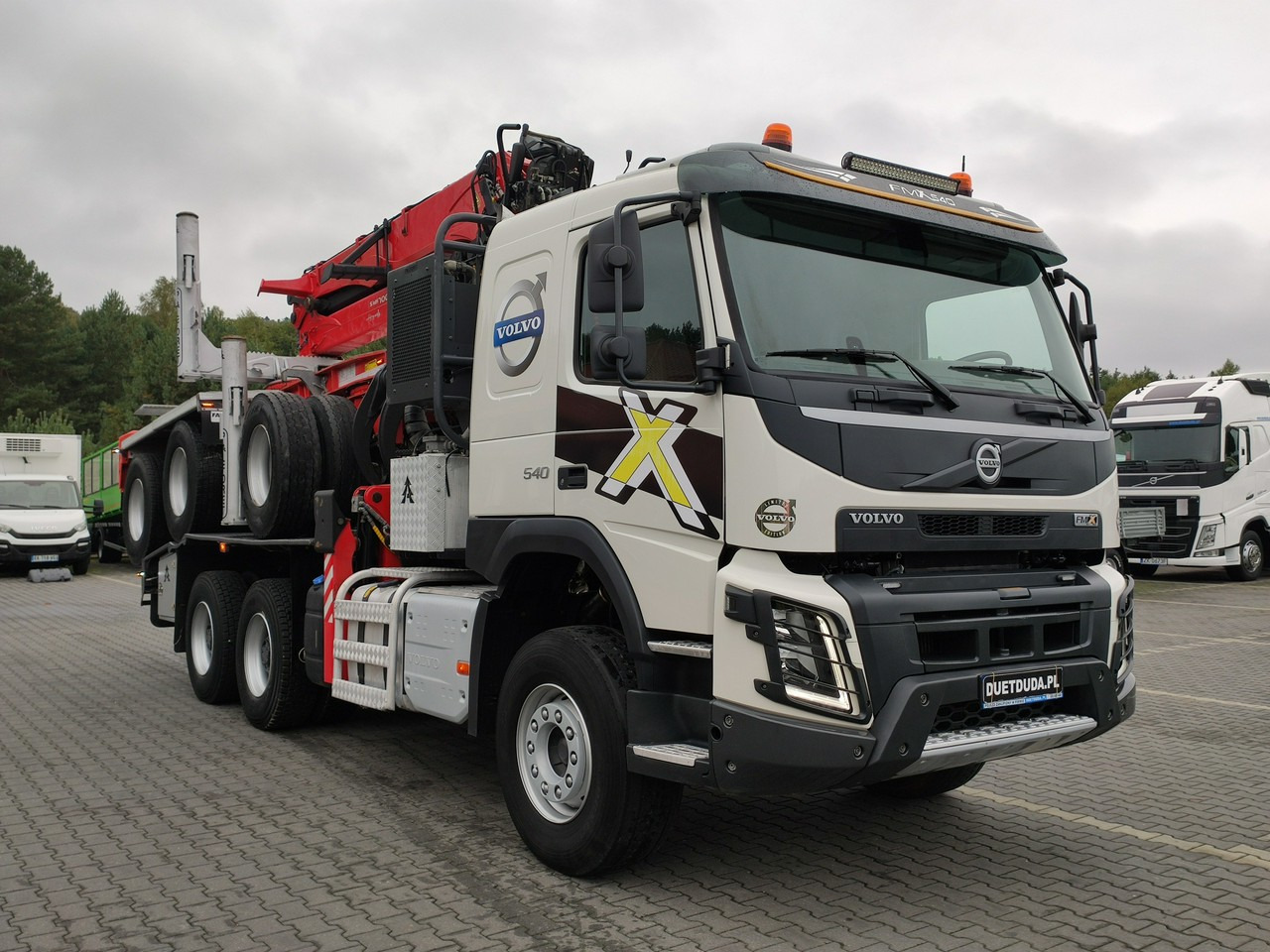Volvo FMX 540 6x4 RETARDER PALFORET EPSILON S300L Do Drewna - Log truck: picture 3 Volvo FMX 540 6x4 RETARDER PALFORET EPSILON S300L Do Drewna - Log truck: picture 3