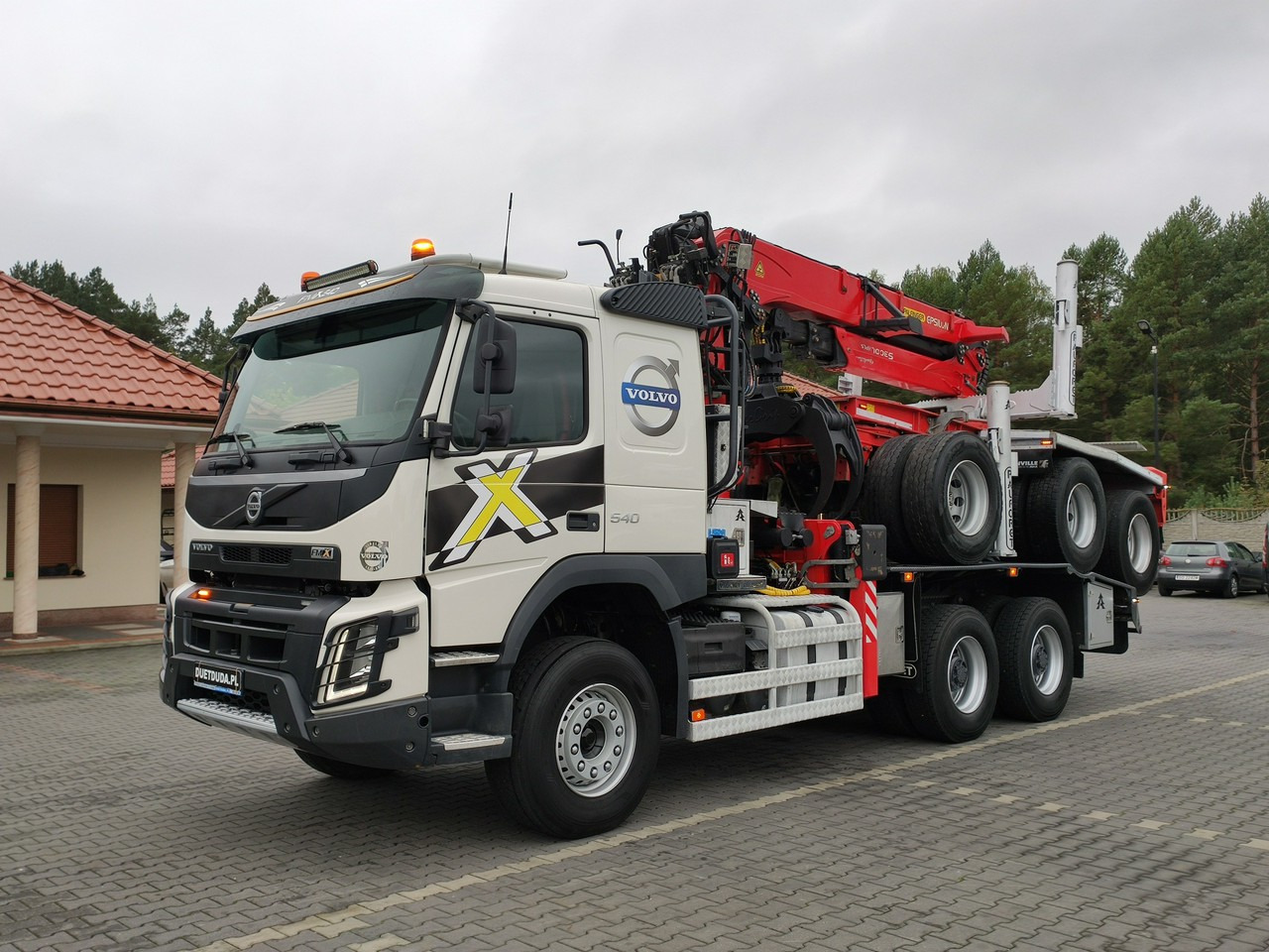 Volvo FMX 540 6x4 RETARDER PALFORET EPSILON S300L Do Drewna - Log truck: picture 4 Volvo FMX 540 6x4 RETARDER PALFORET EPSILON S300L Do Drewna - Log truck: picture 4
