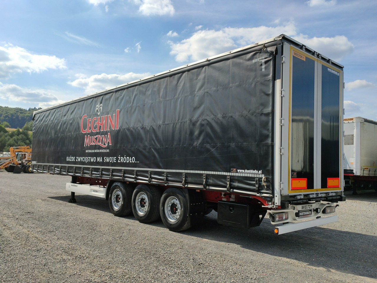 Wielton Standart Osie Saf Oś Podnoszona Super Stan - Curtainsider semi-trailer: picture 5 Wielton Standart Osie Saf Oś Podnoszona Super Stan - Curtainsider semi-trailer: picture 5