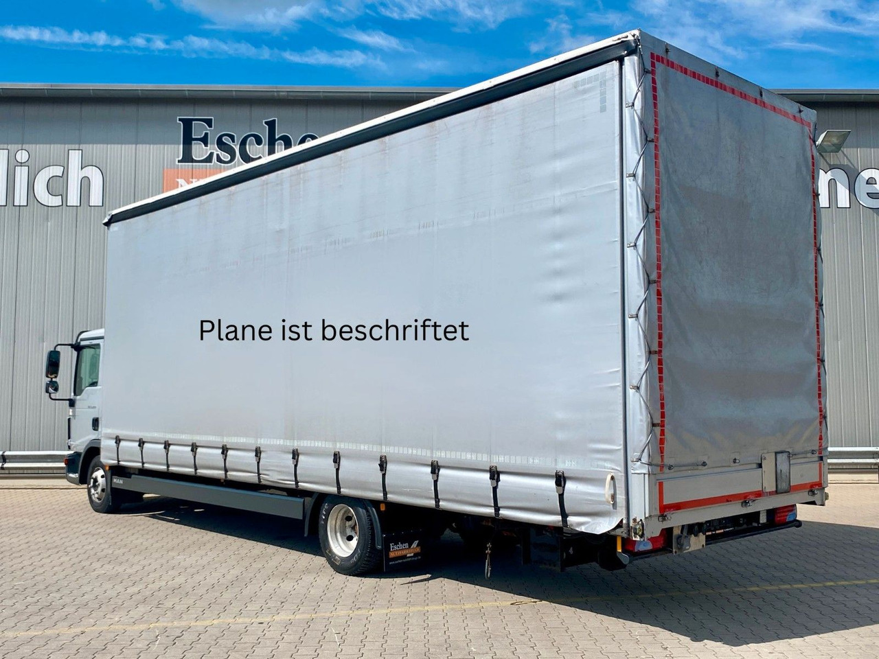 MAN TGL 8.220 I Pritsche Plane*Klima*2Tank*Automatik - Curtain side van: picture 3 MAN TGL 8.220 I Pritsche Plane*Klima*2Tank*Automatik - Curtain side van: picture 3
